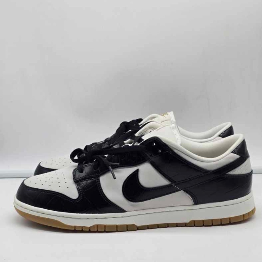 Nike Dunk Low LX Shoes "Croc" Phantom Black Sail FJ2260-003 Size 15 NEW